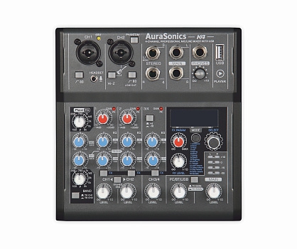 AuraSonics K4 компактный микшерный пульт в Малой Вишере