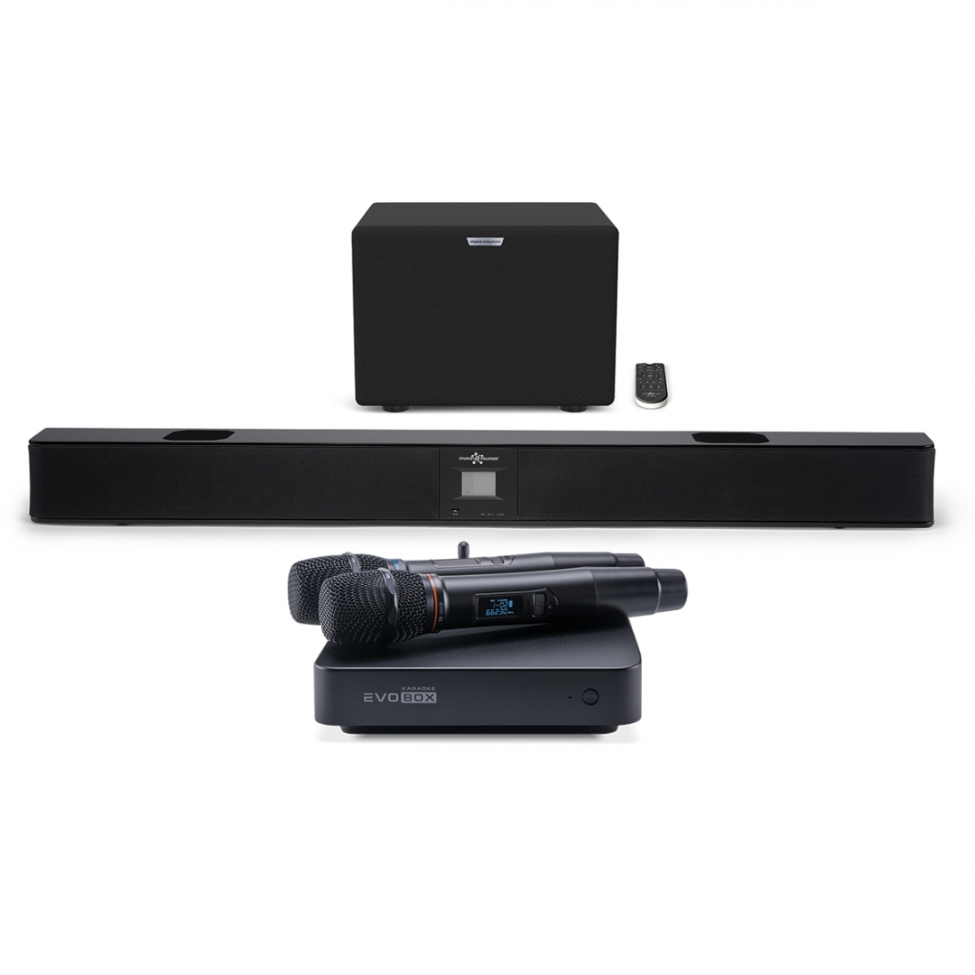 караоке-комплект EVOBOX Plus + EvoSound Bar (саундбар с караоке) в Малой Вишере