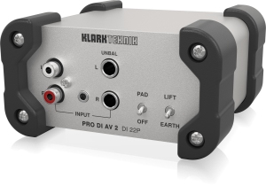 Klark Teknik DI 22P пассивный стерео директ-бокс в Малой Вишере
