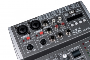 SVS Audiotechnik mixers AM-4 DSP Аналоговый микшерный пульт, 4-канала в Малой Вишере